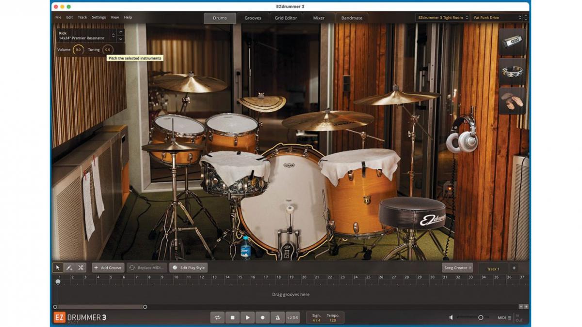 Toontrack EZdrummer 3 drum-plugin