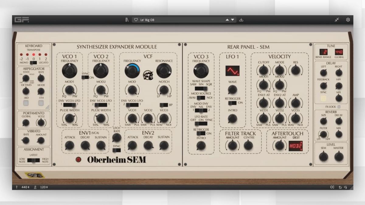 GForce Oberheim SEM