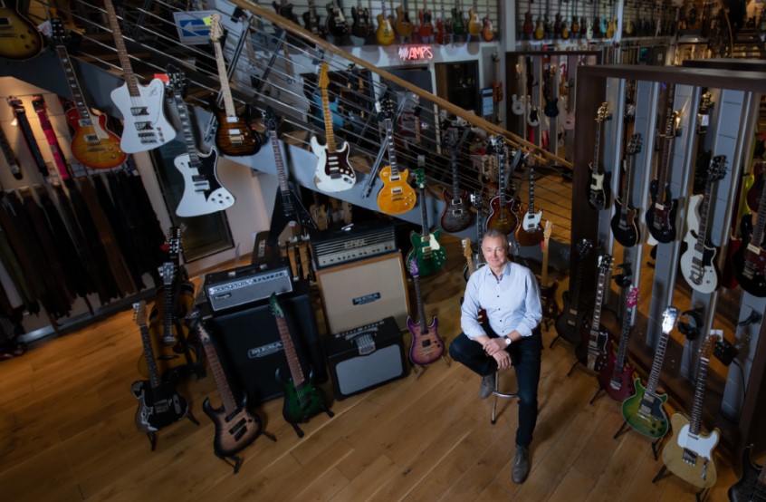 De wonderbaarlijke historie van muziekwinkel Thomann 
