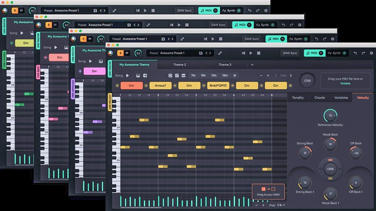 Hexachords Orb Producer Suite 3 AI compositiesoftware
