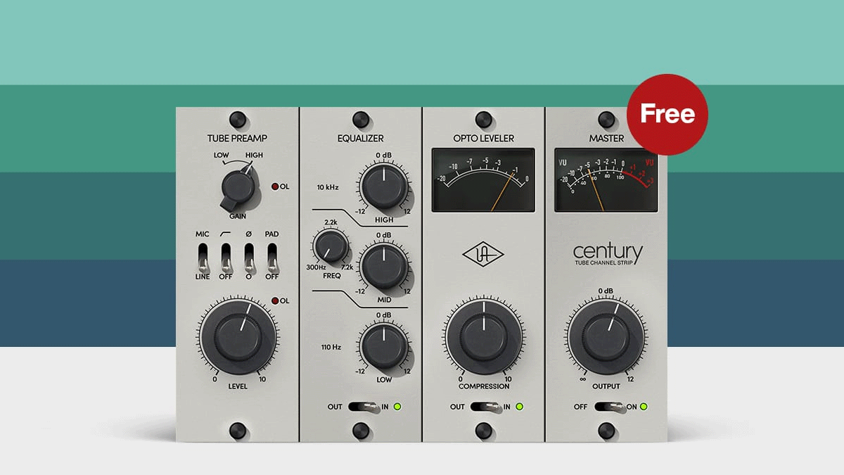  UAD Century Tube Channel Strip 