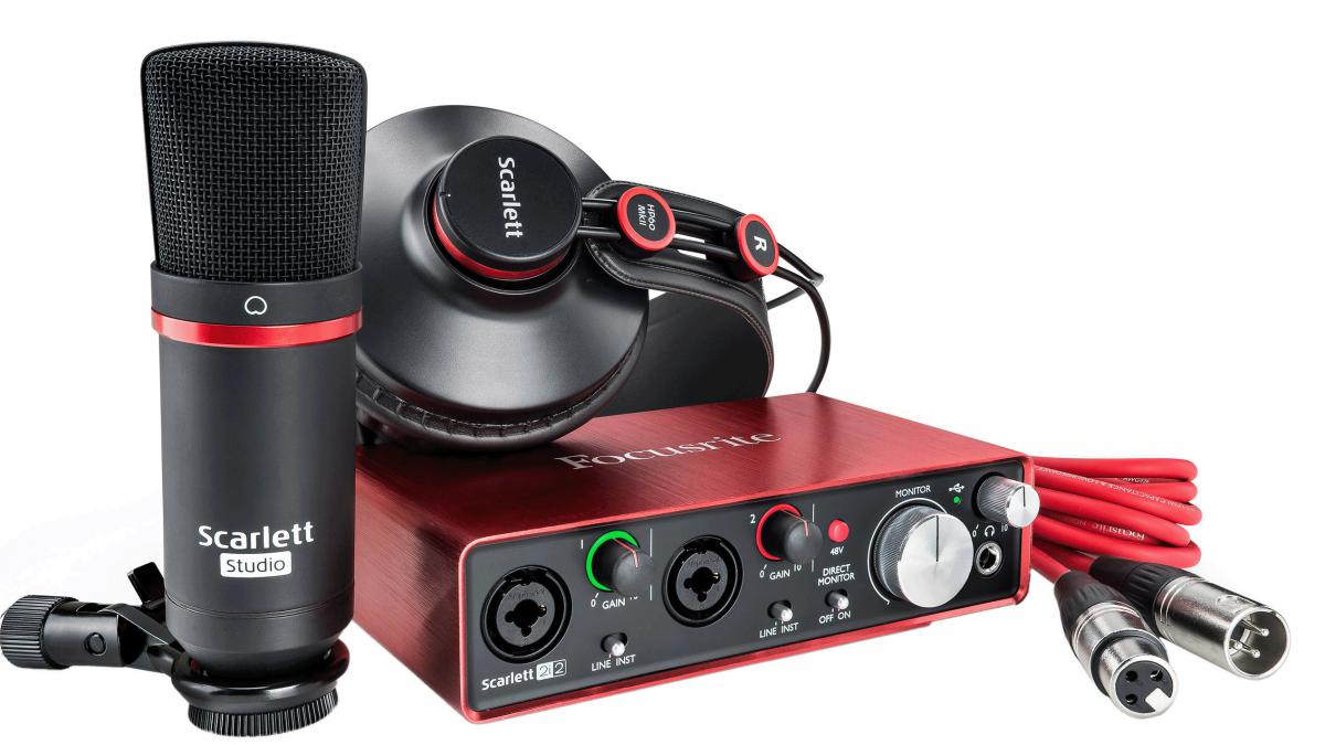 Focusrite Scarlett 2i2 Studio