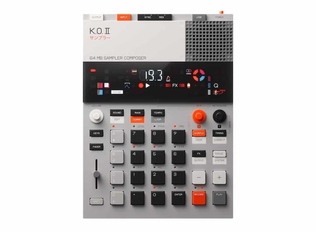 Interface.nl test:Teenage Engineering RP-133 K-O- II